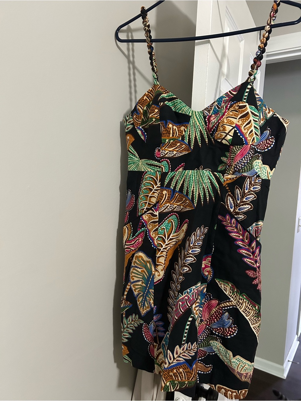 NWT Farm Rio Black Mini Dress - Picture 6 of 7